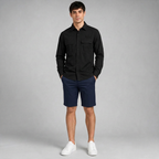 Bermuda Gabardina Marino A0650