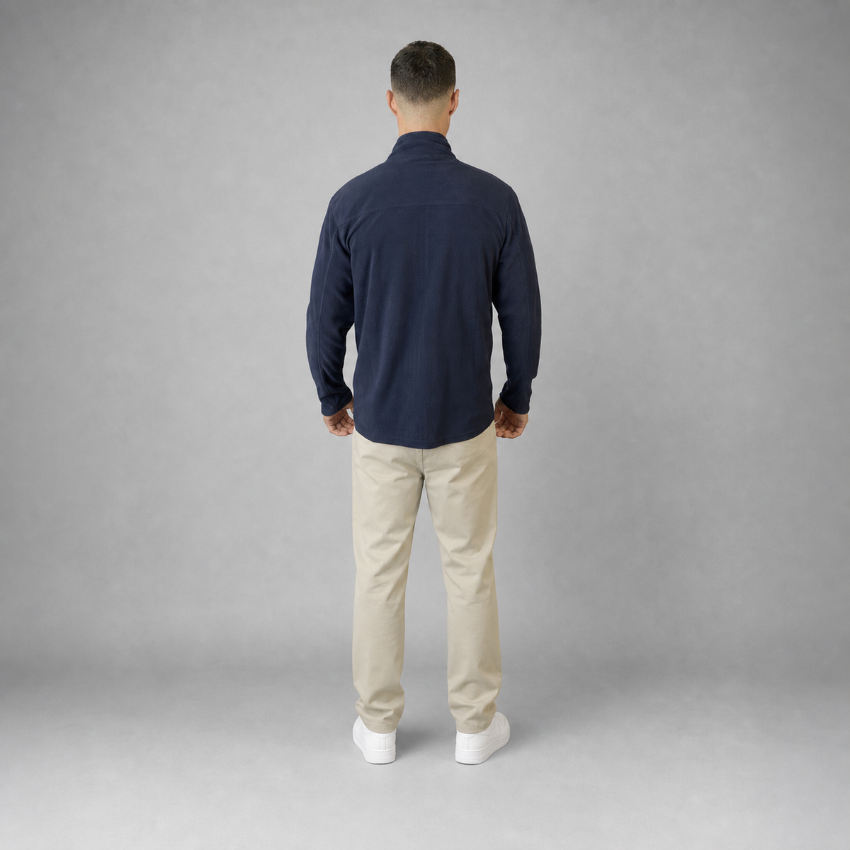 Chamarra Polar Fleece Marino A2075