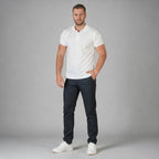 Polo Playera Polo Caballero Dry Fit Blanco A1770