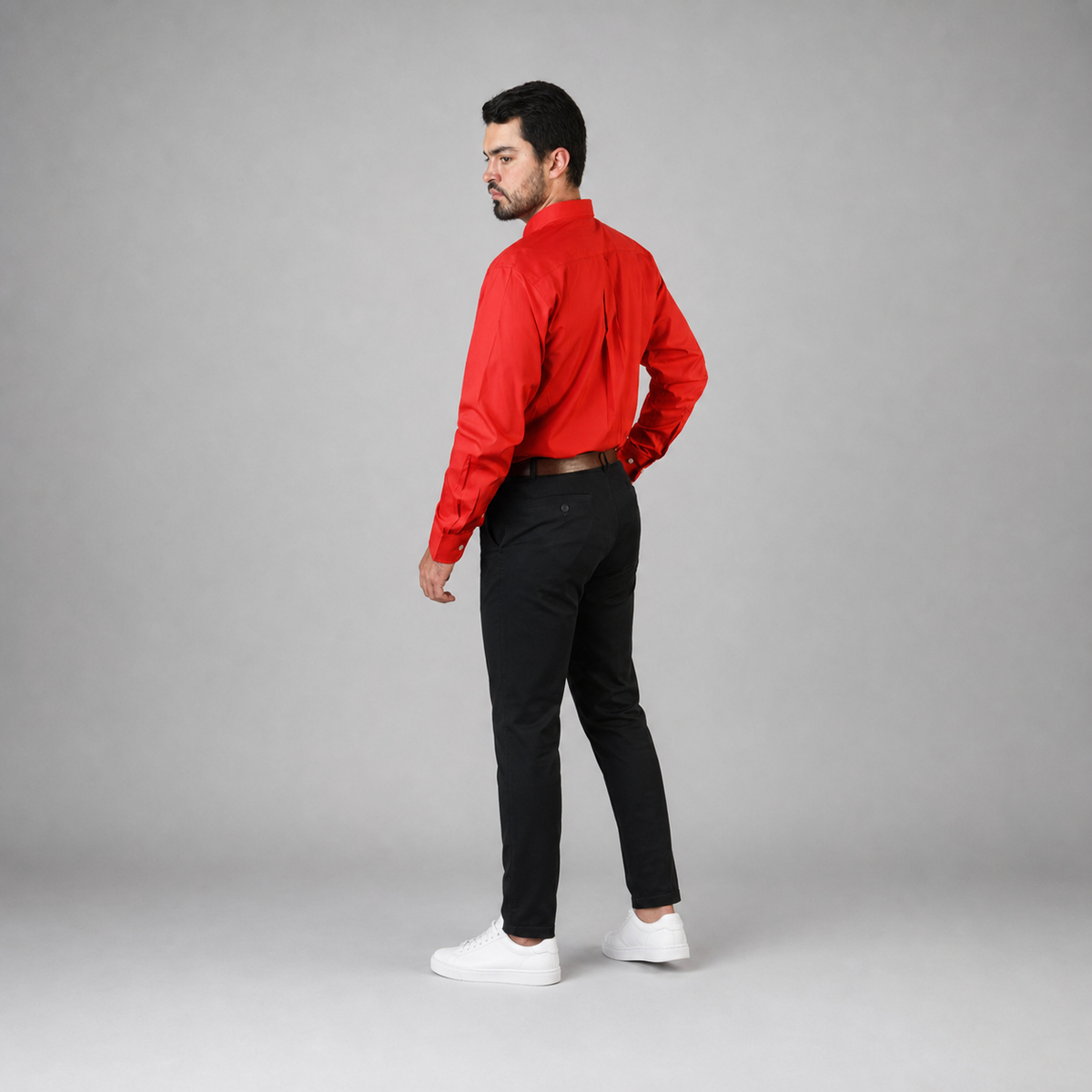 Camisa Venecia Rojo A0035