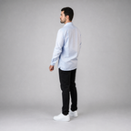 Camisa Lino Cancun Cielo A0165