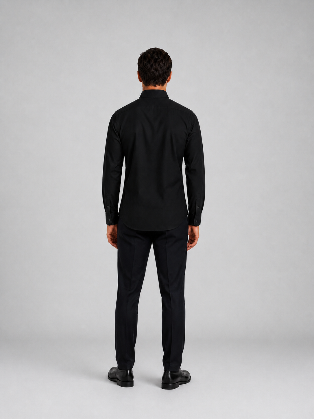 Camisa Shaken Negro C2340
