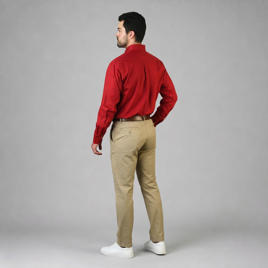 Camisa New York Rojo Quemado A0015