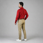 Camisa New York Rojo Quemado A0015