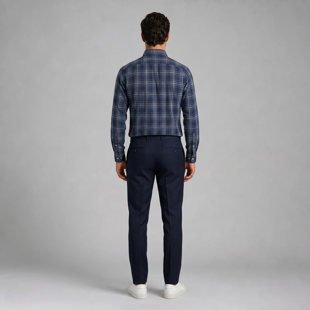 Camisa Scotland 3421 Negro C2363