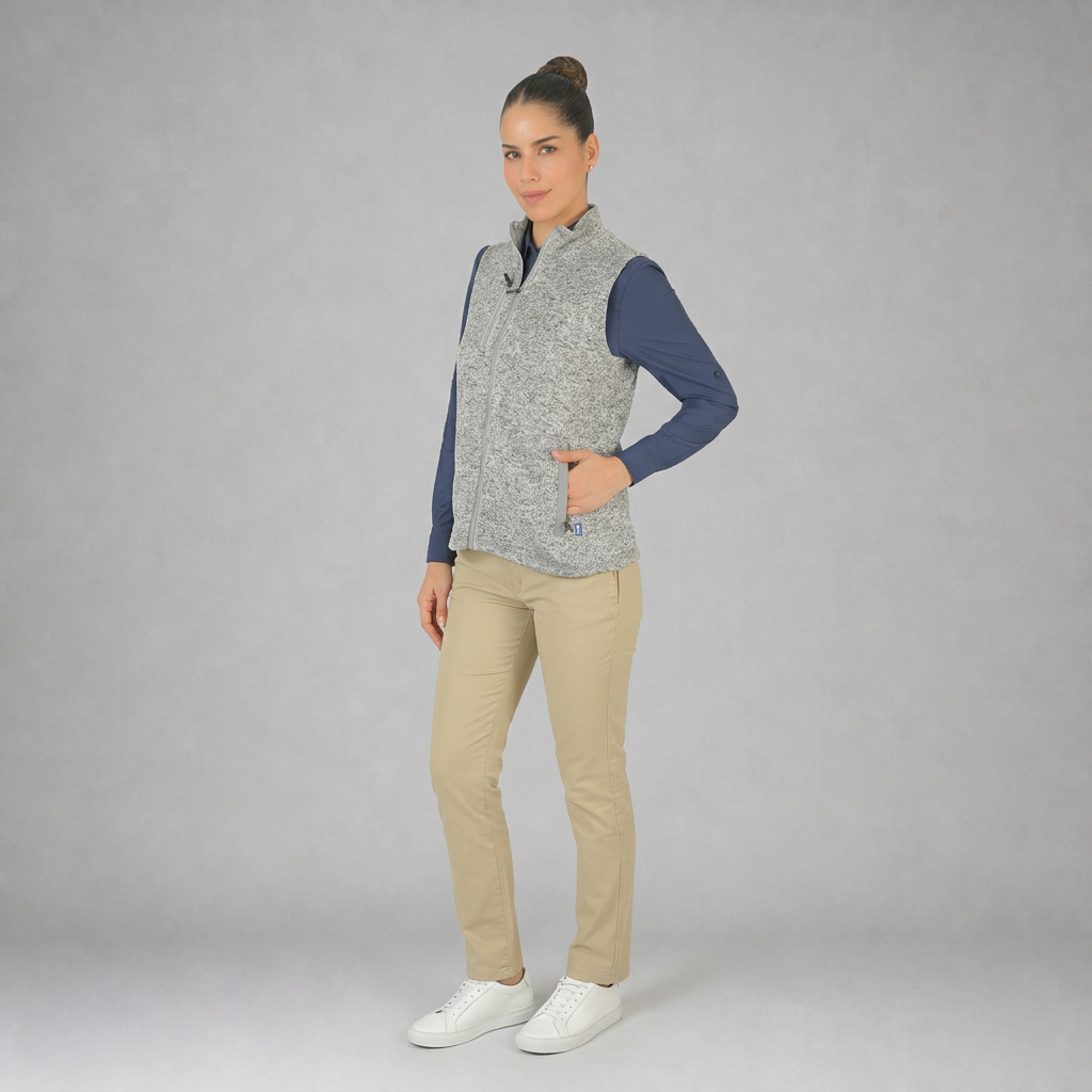 Chaleco Patagonia Dama Gris B2680