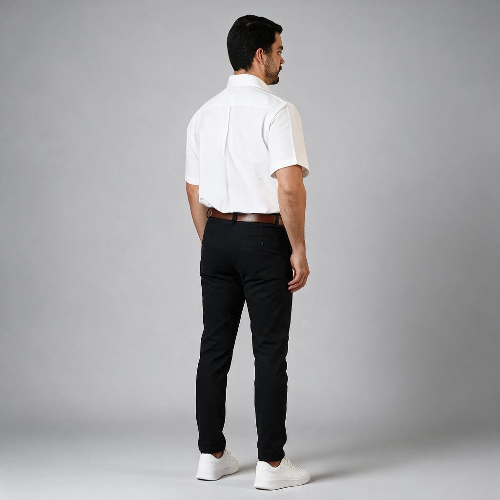 Camisa Oxford Ingles Blanco A0200