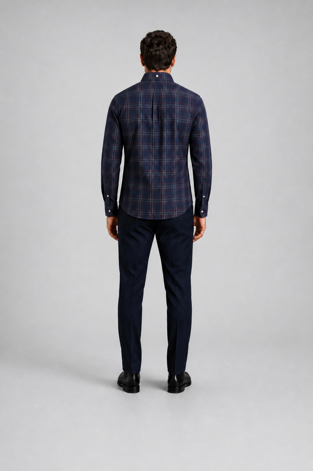 Camisa Scotland 3420 Marino C2366