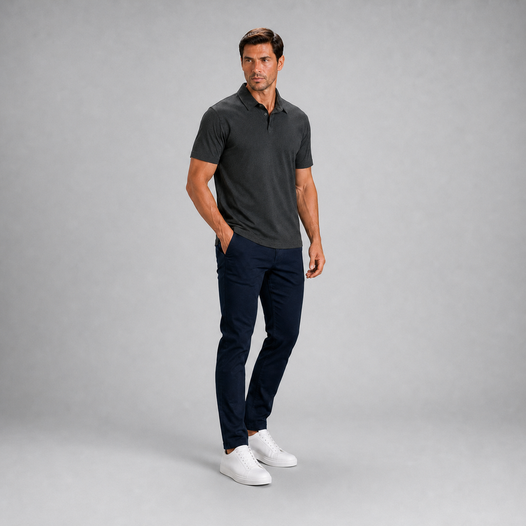 Polo Golf Pebble Beach Charcoal E0150