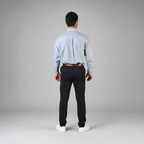 Camisa Oxford Cielo A0055