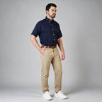 Camisa Popelina Elite Marino A0030