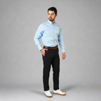 Camisa Venecia Cielo A0035