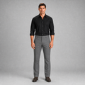Pantalon  S/p Gab. Harvard Gris A0610