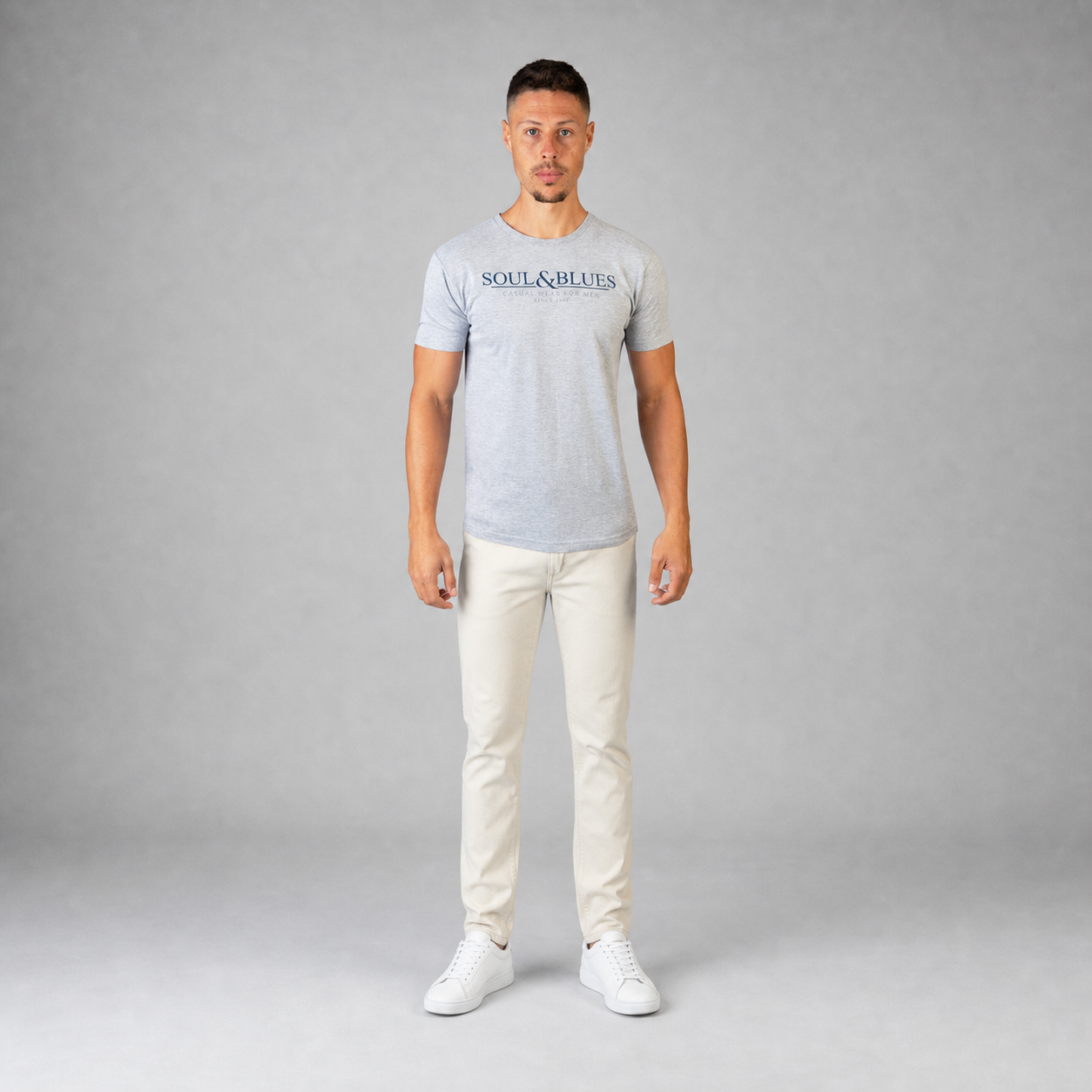 Playera S&B Gris E0083