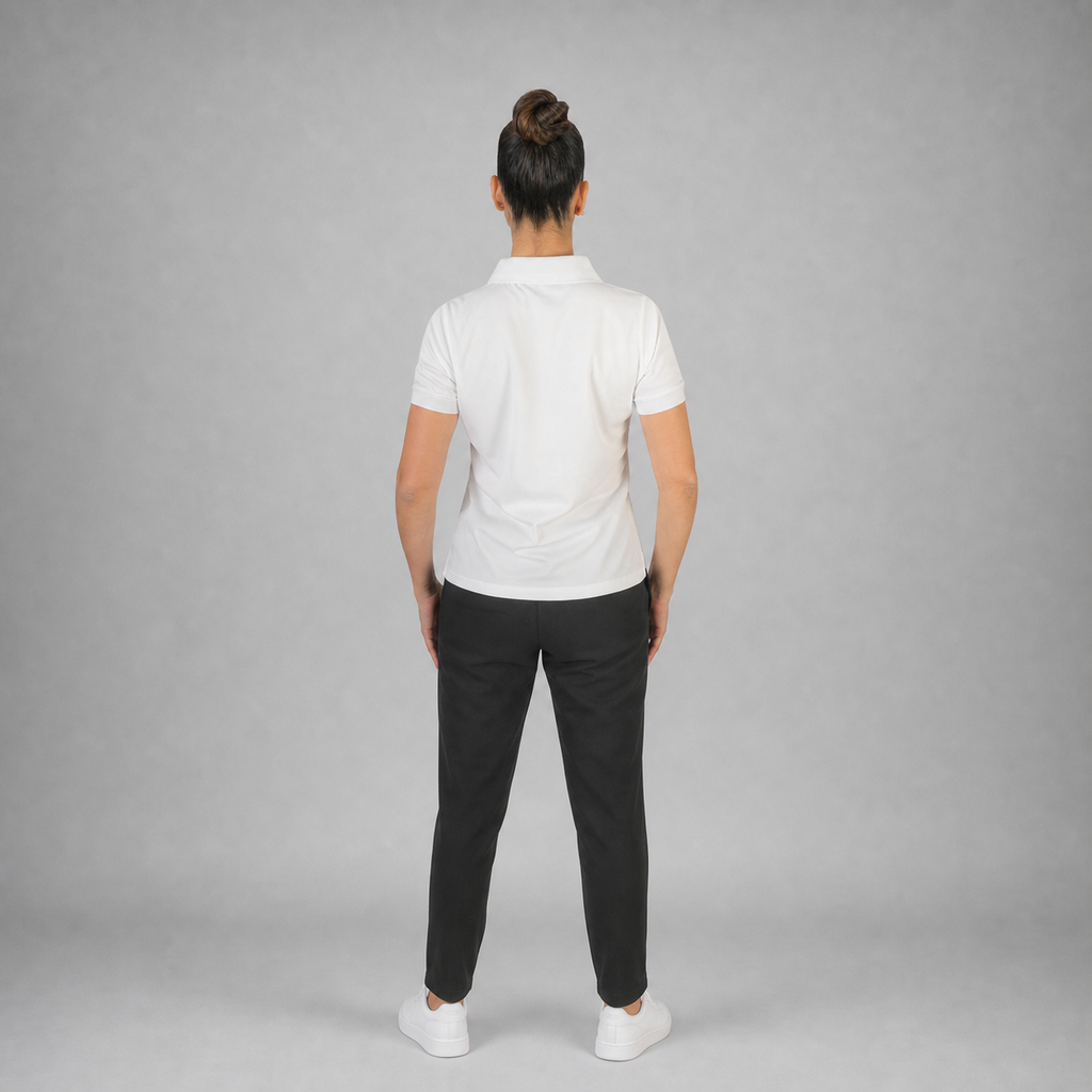 Polo Dry Fit Blanco B1770