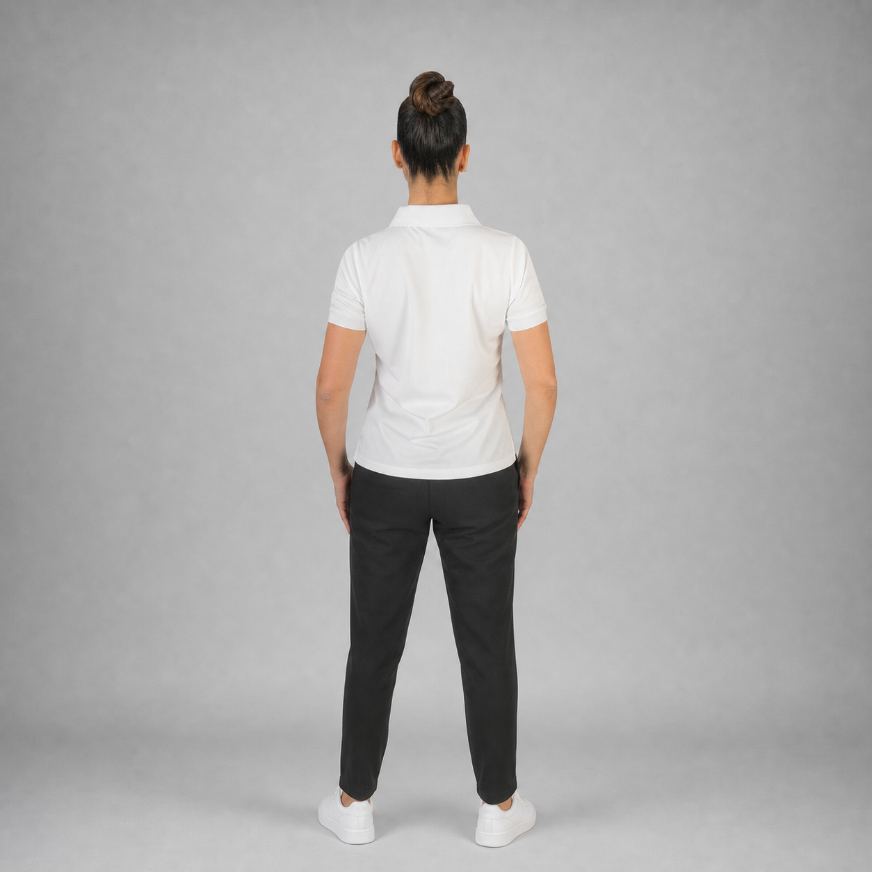 Polo Dry Fit Blanco B1770