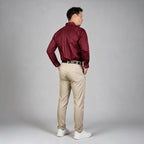 Camisa Florencia Tinto A0115