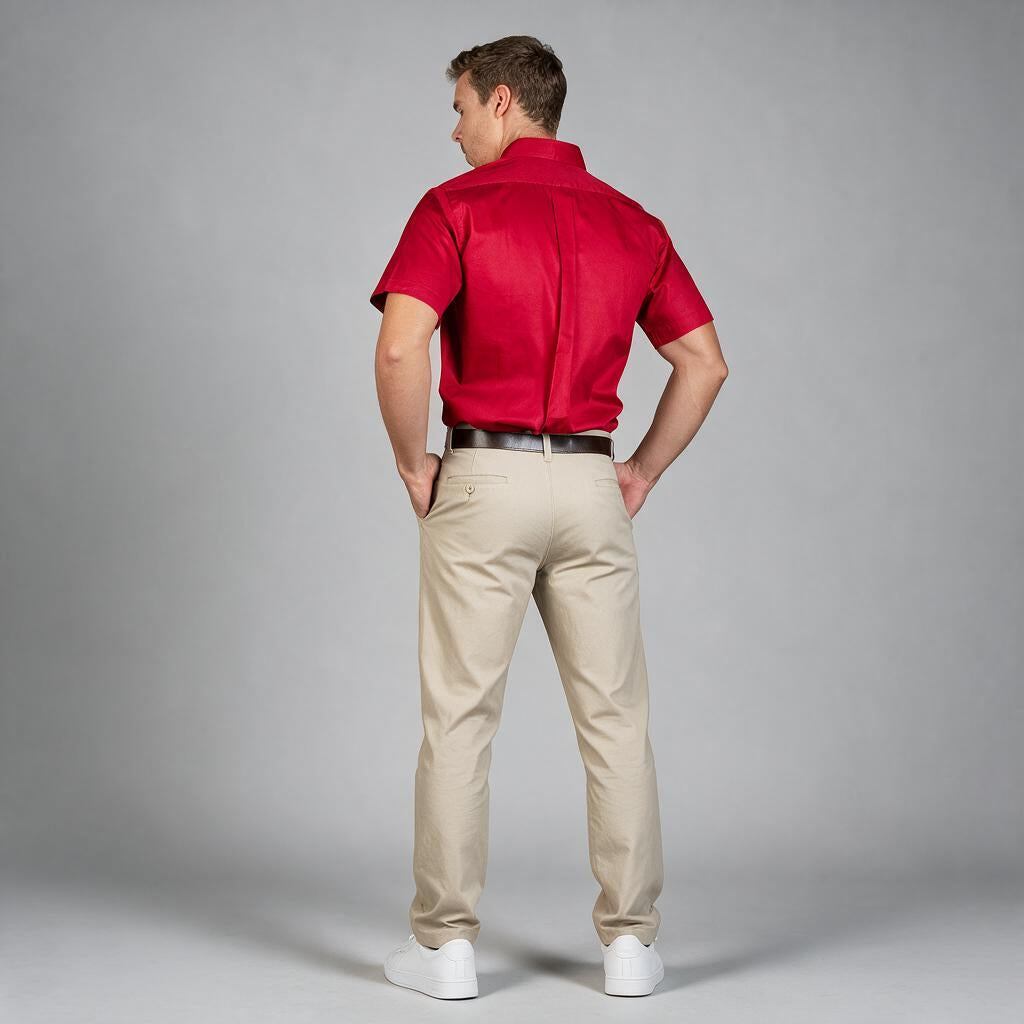 Camisa New York Rojo Quemado A0010