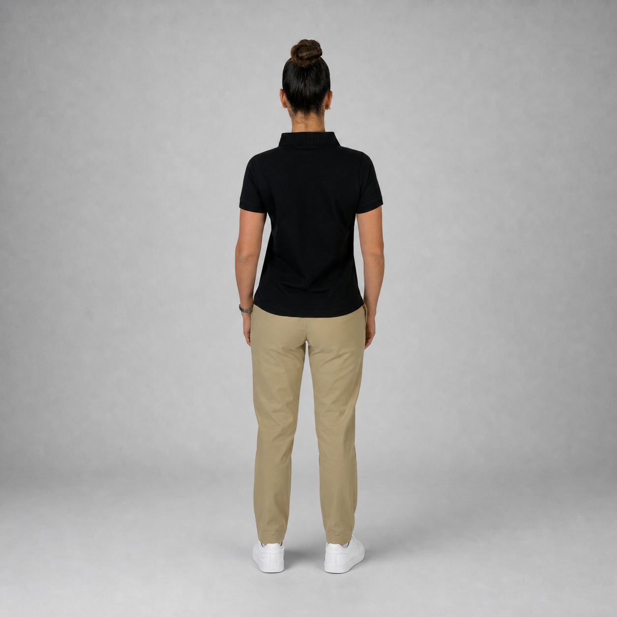 Polo Basic Negro B1660