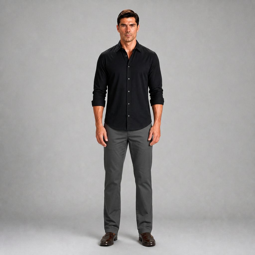 Pantalon  S/p Gab. Especial Gris Oscuro A0605