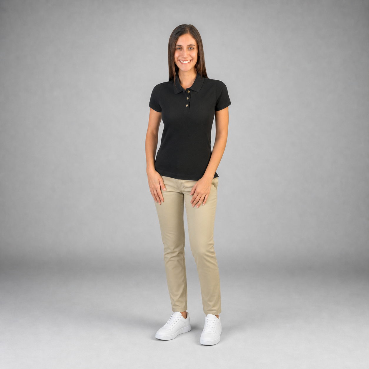 Polo Negro B0400