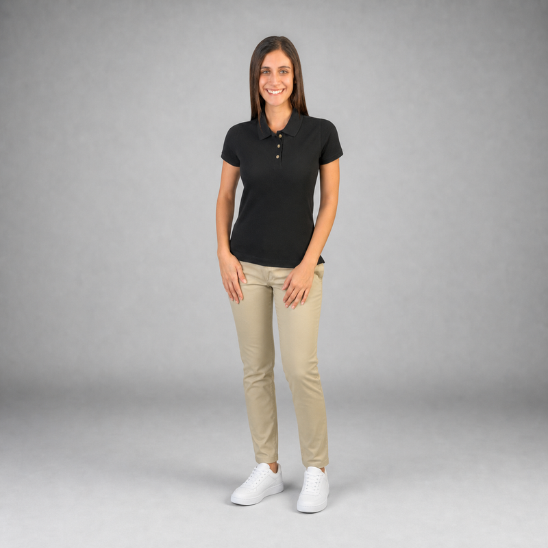 Polo Negro B0400