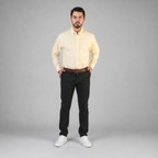 Camisa Oxford Amarillo A0055