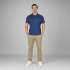 Polo Playera Polo Caballero Dry Fit Navy A1770