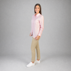 Blusa Lino Cancun Coral B0165