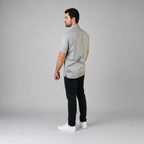 Camisa Lino Cancun Marino A0160