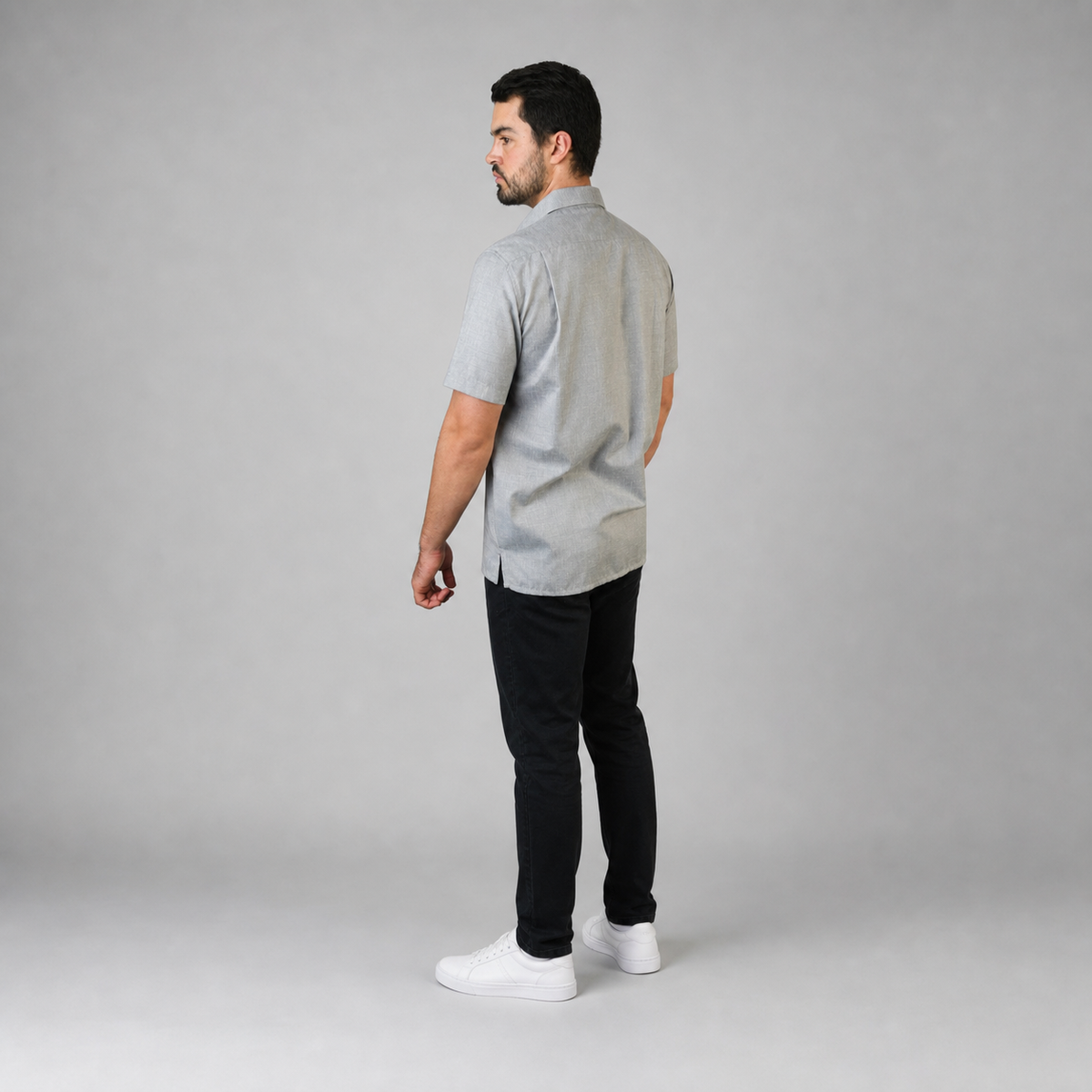 Camisa Lino Cancun Marino A0160