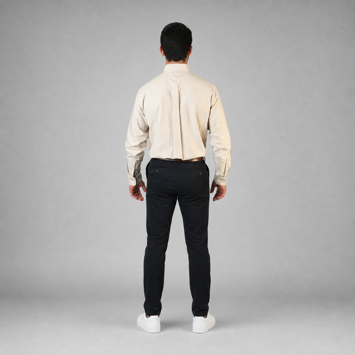 Camisa Oxford Beige A0055