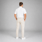 Camisa Oxford Italiano Blanco A0070