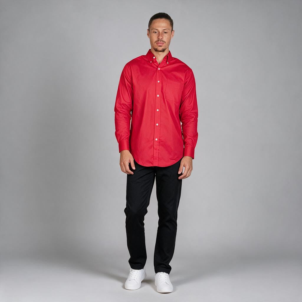 Camisa Florencia Rojo A0115