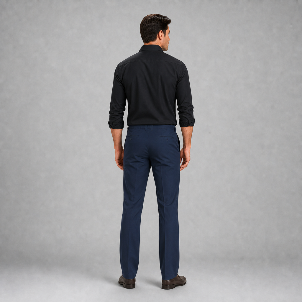 Pantalon  S/p Gab. Especial Marino A0605