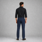 Pantalon  S/p Gab. Especial Marino A0605