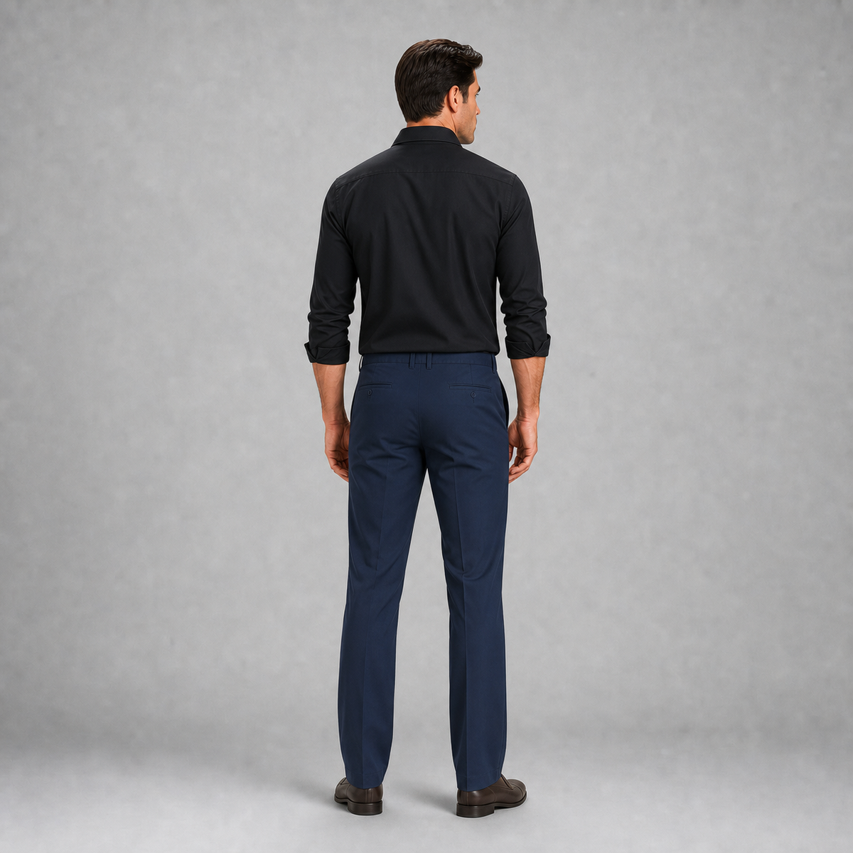 Pantalon  S/p Gab. Especial Marino A0605
