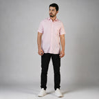 Camisa Lino Cancun Coral A0160