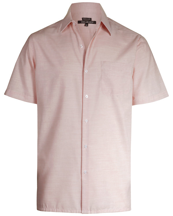 Camisa Lino Cancun Coral A0160