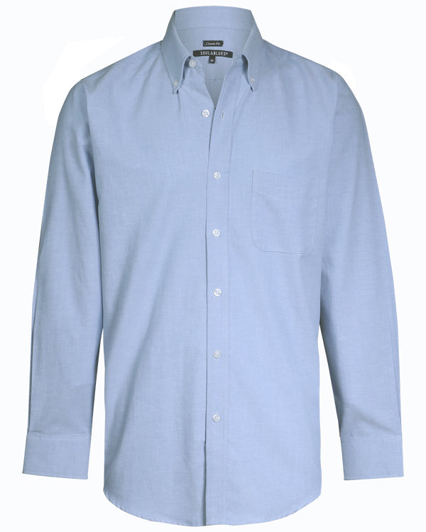 Camisa Oxford Ingles Cielo A0205
