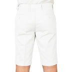 Bermuda Gabardina Blanco A0650