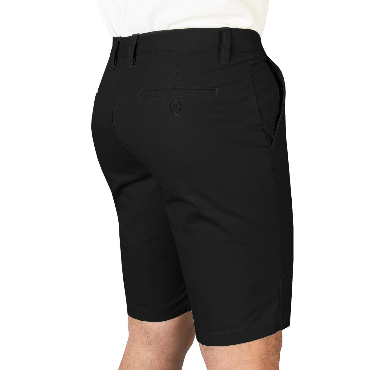 Bermuda Gabardina Negro A0650