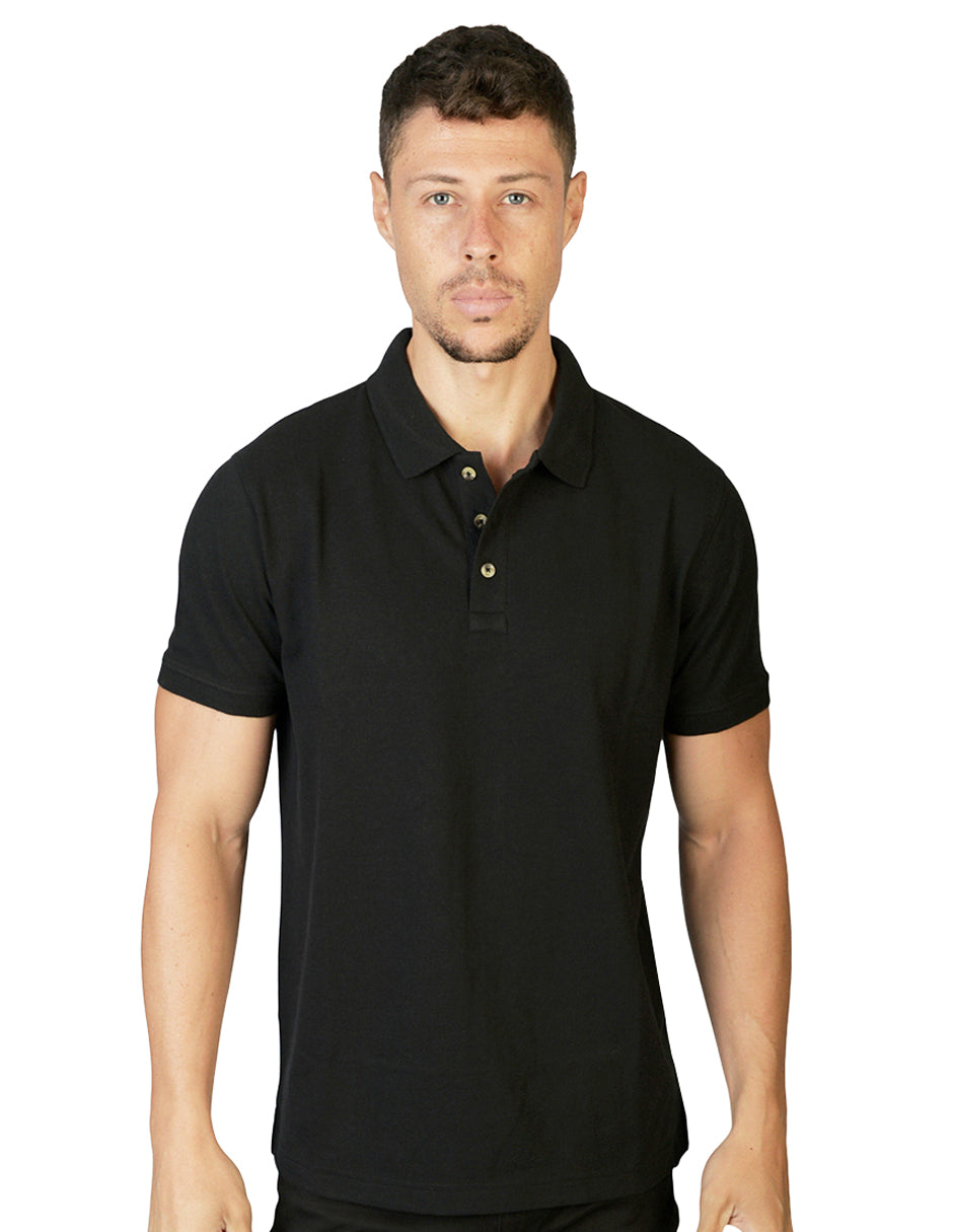 Polo Basic Negro A1660
