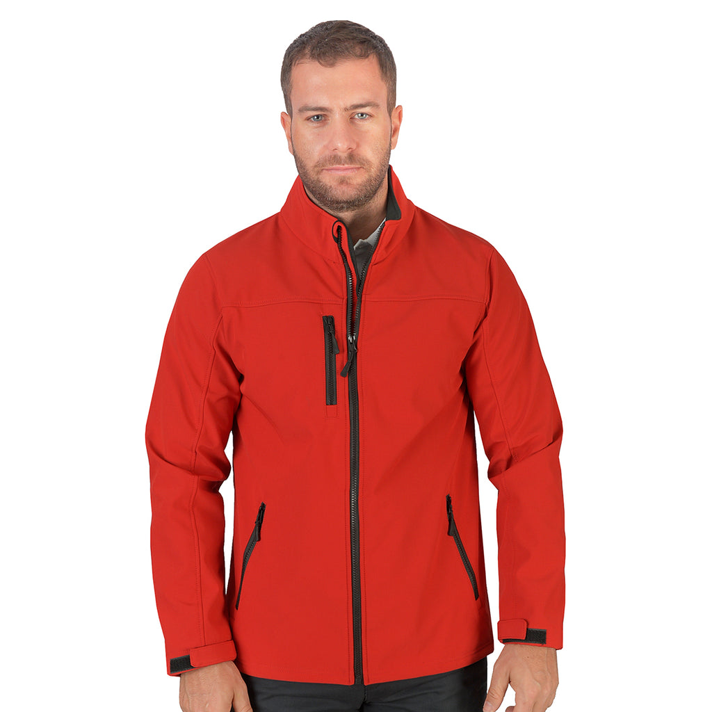 Chamarra Caballero Shell Rib Rojo A1765