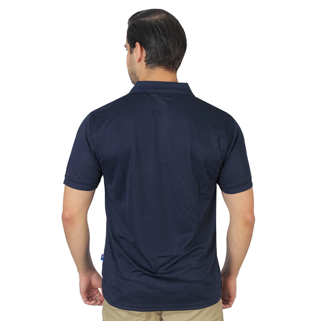 Polo Playera Polo Caballero Dry Fit Marino A1770