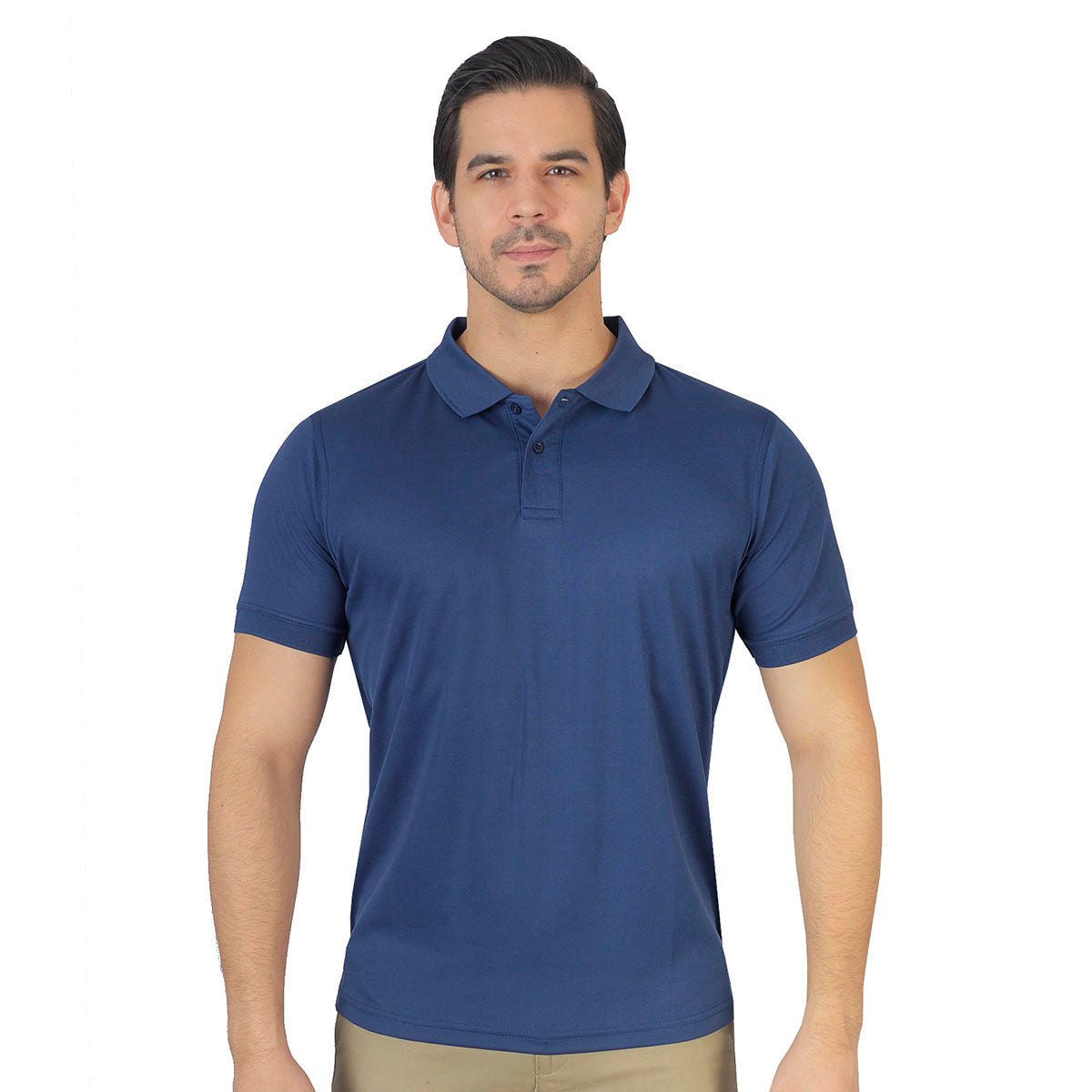 Polo Playera Polo Caballero Dry Fit Navy A1770