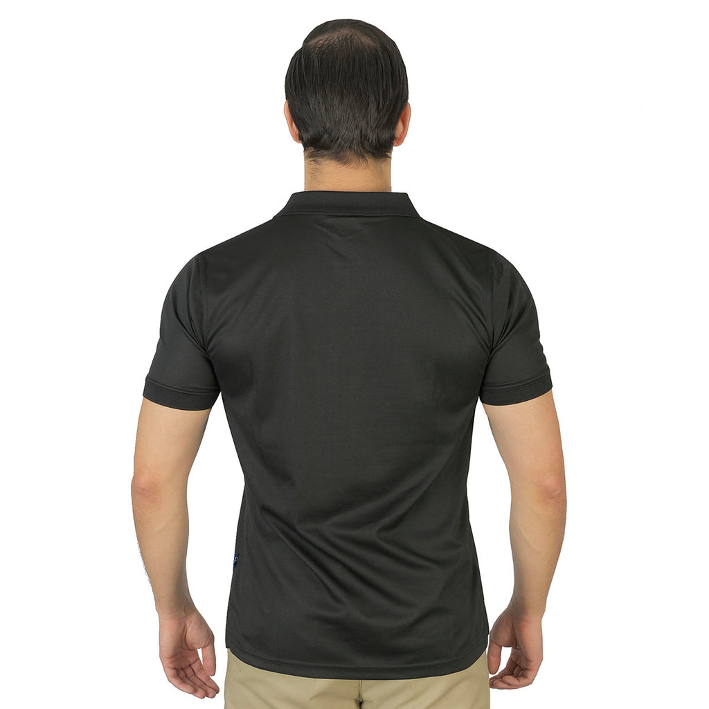 Polo Playera Polo Caballero Dry Fit Negro A1770