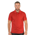 Polo Playera Polo Caballero Dry Fit Rojo A1770