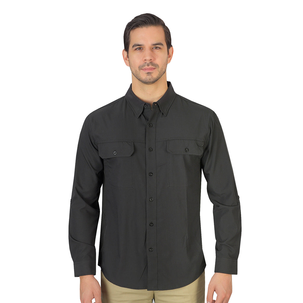 Camisa Outdoors Cool Max Grafito A2065
