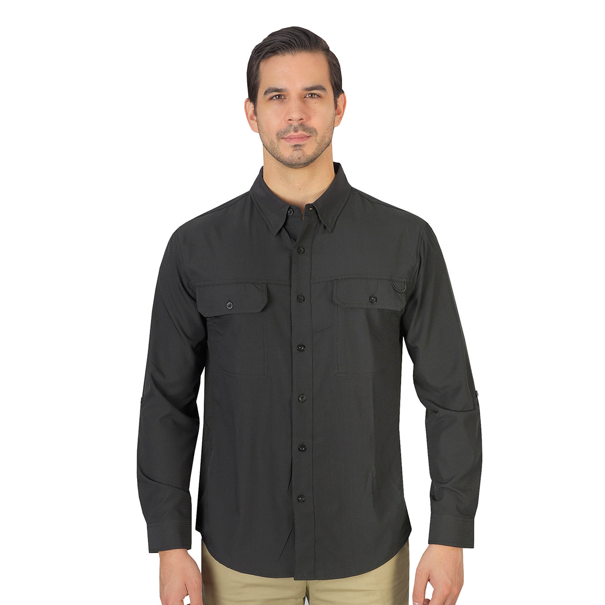 Camisa Outdoors Cool Max Grafito A2065